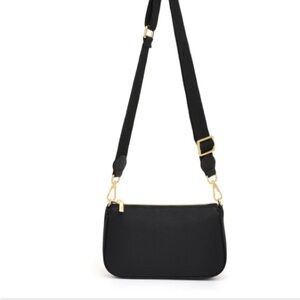 HCC X DUYP - MEDIUM POCHETTE - BLACK GRAINED LEATHER